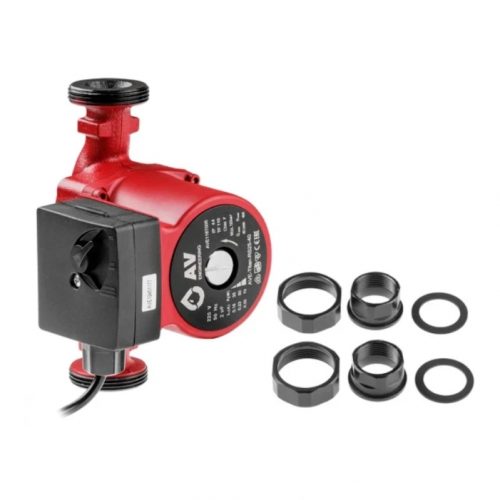 Насос циркуляционный AVE-Titan-RS25-60-180, AV Engineering (насос циркуляционный с гайками)